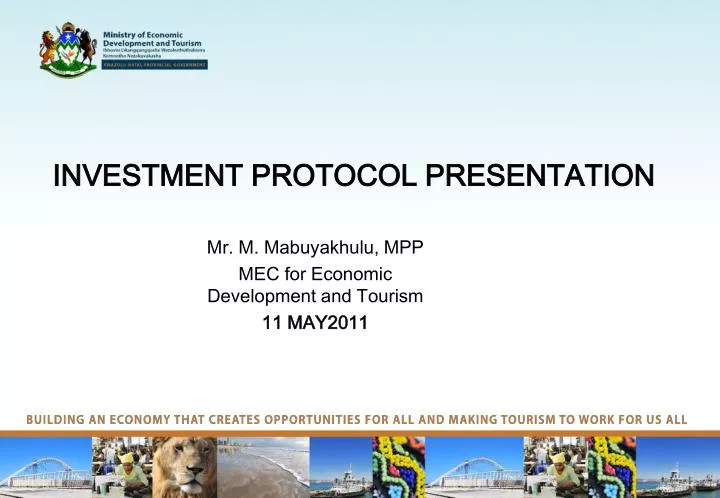 investment protocol presentation