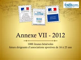 annexe vii 2012