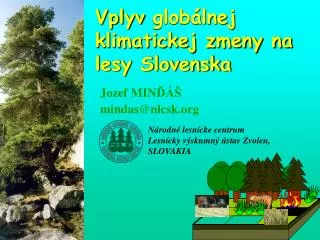 Vplyv globálnej klimatickej zmeny na lesy Slovenska
