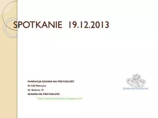 spotkanie 19 12 2013