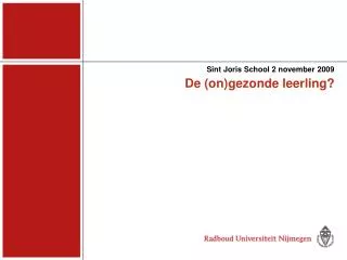 sint joris school 2 november 2009