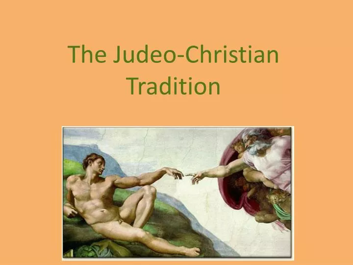 the judeo christian tradition
