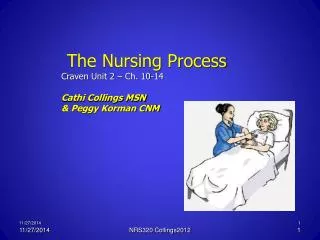 The Nursing Process Craven Unit 2 – Ch. 10-14 Cathi Collings MSN &amp; Peggy Korman CNM