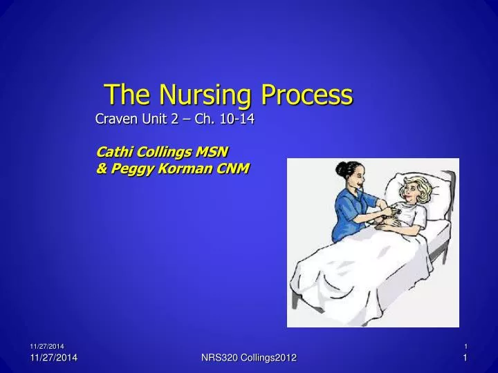 the nursing process craven unit 2 ch 10 14 cathi collings msn peggy korman cnm
