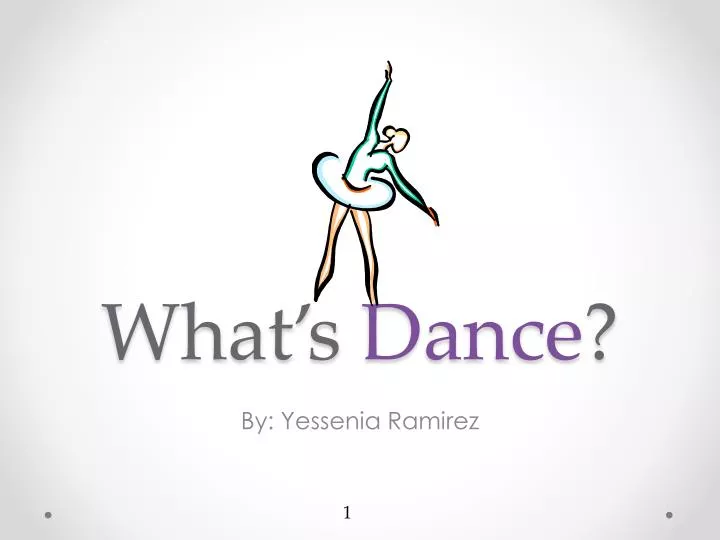 what s dance