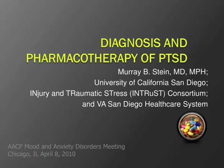 diagnosis and pharmacotherapy of ptsd