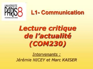l1 communication