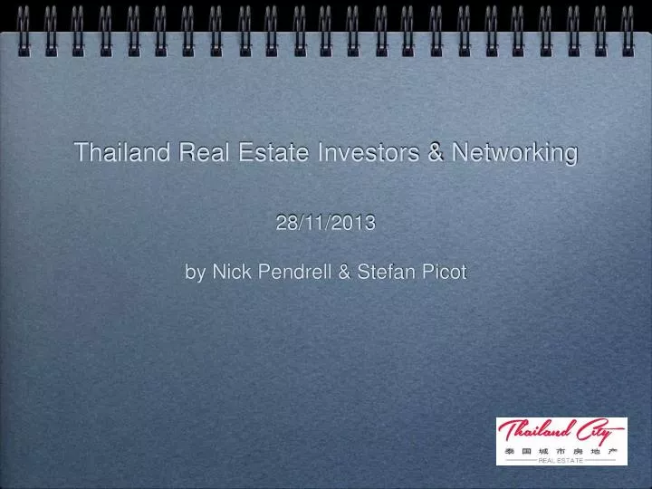 thailand real estate investors networking