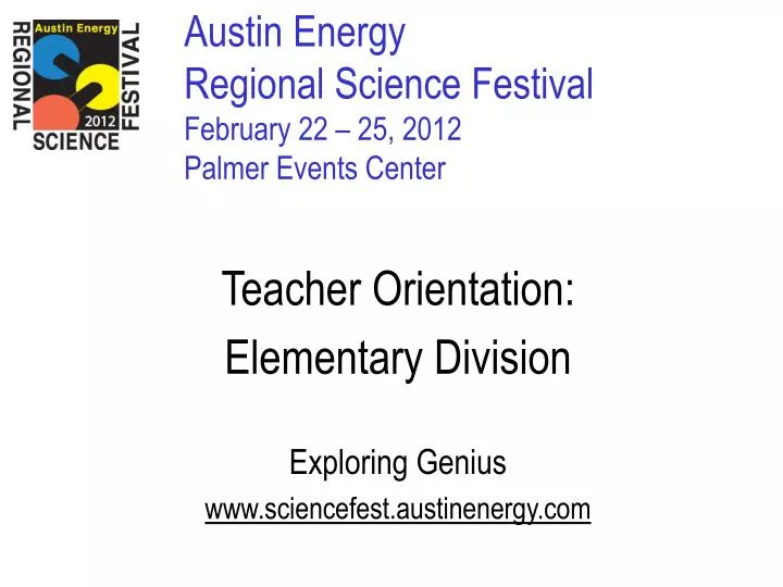 austin energy regional science festival february 22 25 2012 palmer events center
