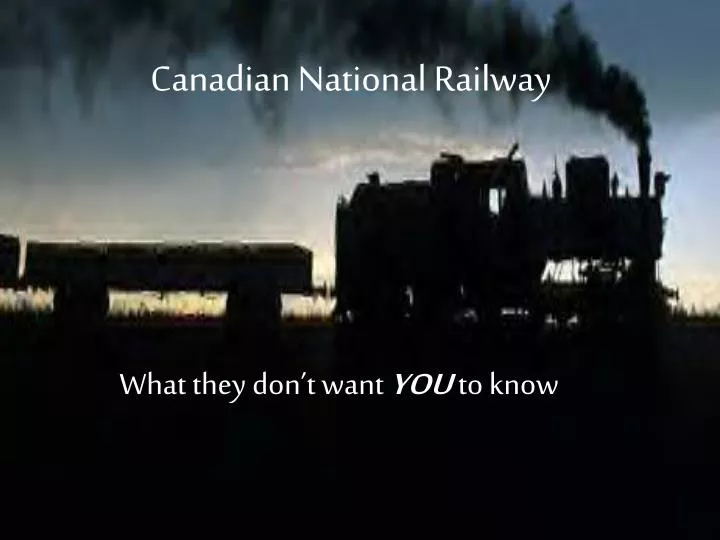 canadian national railway
