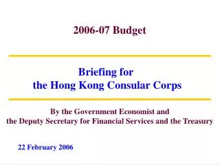 2006-07 Budget