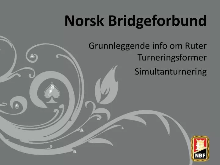 norsk bridgeforbund
