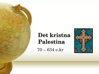det kristna palestina