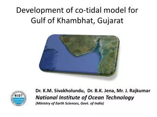 Development of co-tidal model for Gulf of Khambhat, Gujarat