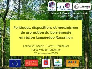 Mission de Promotion du bois-énergie en Lozère et dans le Gard