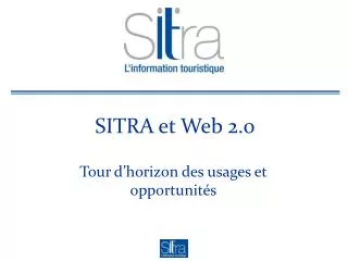 SITRA et Web 2.0