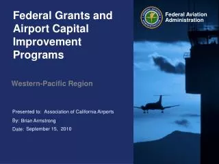 Federal Grants and Airport Capital Improvement Programs