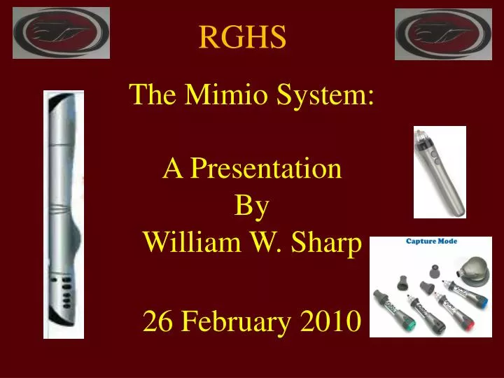 the mimio system
