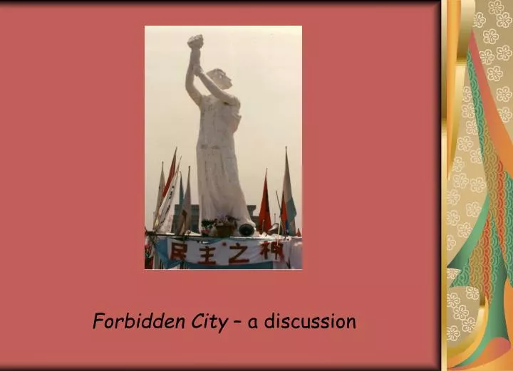 forbidden city a discussion