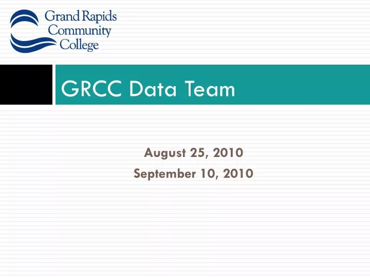 grcc data team
