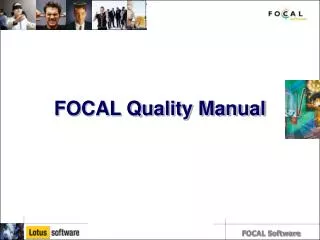 FOCAL Quality Manual