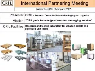 International Partnering Meeting