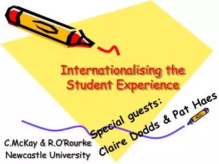 Internationalising the Student Experience