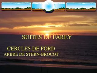 suites de farey