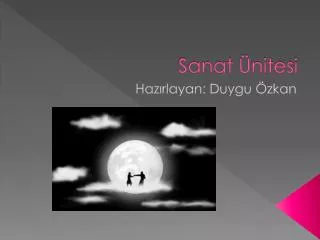 sanat nitesi