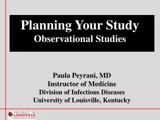 Paula Peyrani, MD Instructor of Medicine Division of Infectious Diseases