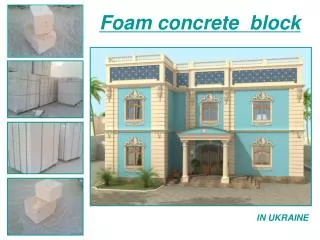 concrete foam blocks