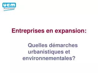entreprises en expansion