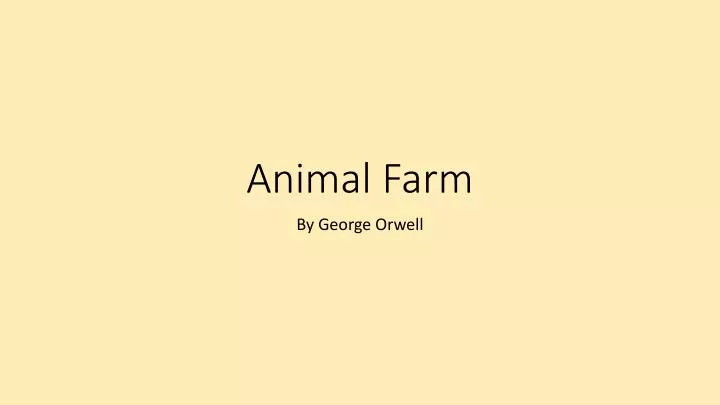 animal farm