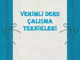 ver ml ders ali ma tekn kler