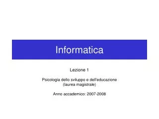 informatica