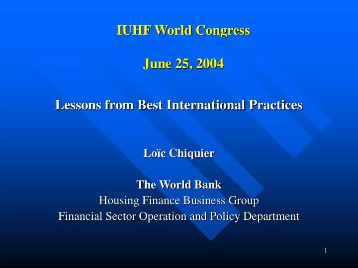 iuhf world congress june 25 2004