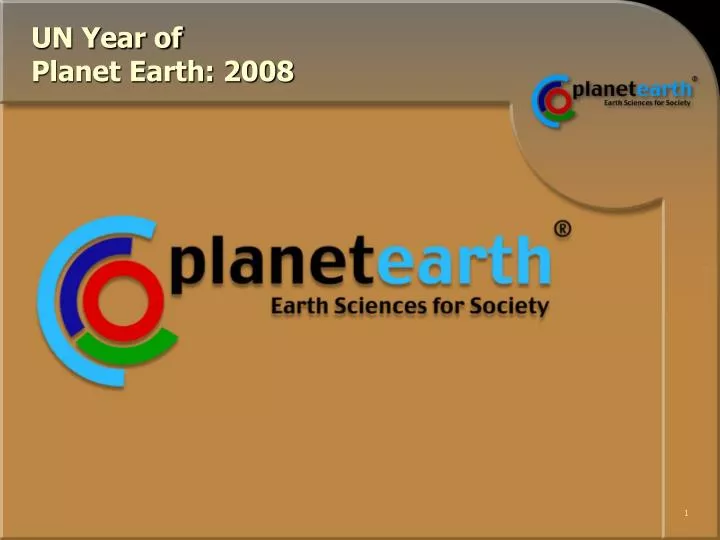 un year of planet earth 2008