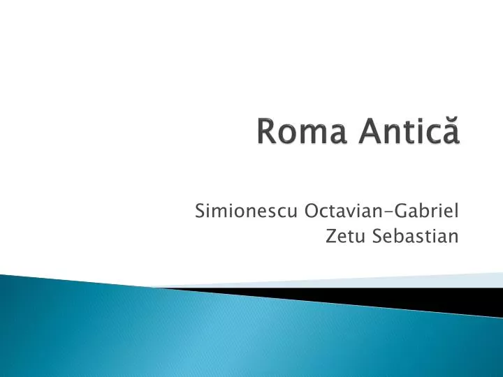 roma antic