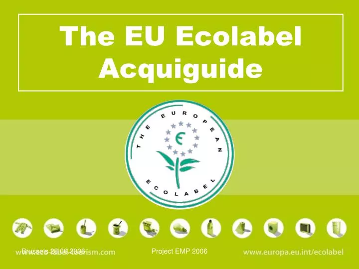 the eu ecolabel acquiguide