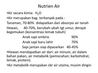 Nutrien Air
