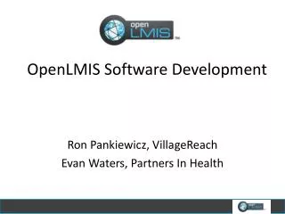 OpenLMIS Software Development
