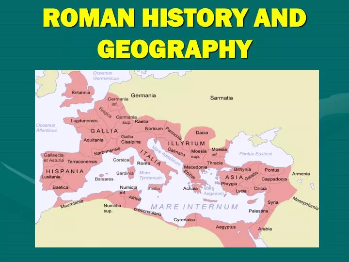 roman history and geography