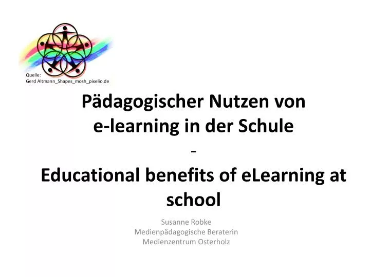p dagogischer nutzen von e learning in der schule educational benefits of elearning at school