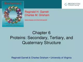 Chapter 6 Proteins: Secondary, Tertiary, and Quaternary Structure