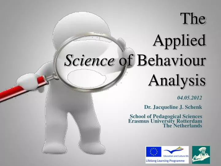 the applied science of behaviour analysis