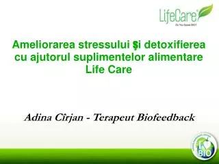 Adina Cîrjan - Terapeut Biofeedback