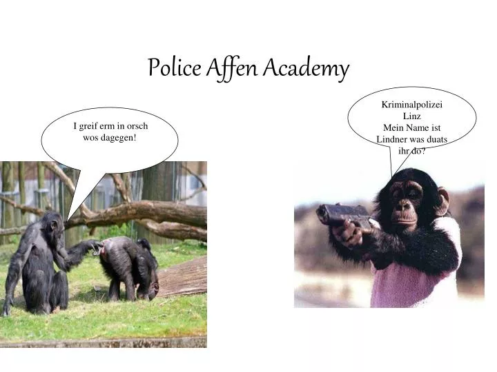 police affen academy