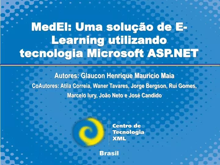 medel uma solu o de e learning utilizando tecnologia microsoft asp net