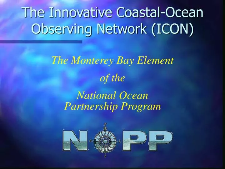 the innovative coastal ocean observing network icon
