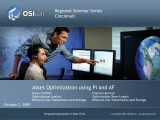 Asset Optimization using PI and AF